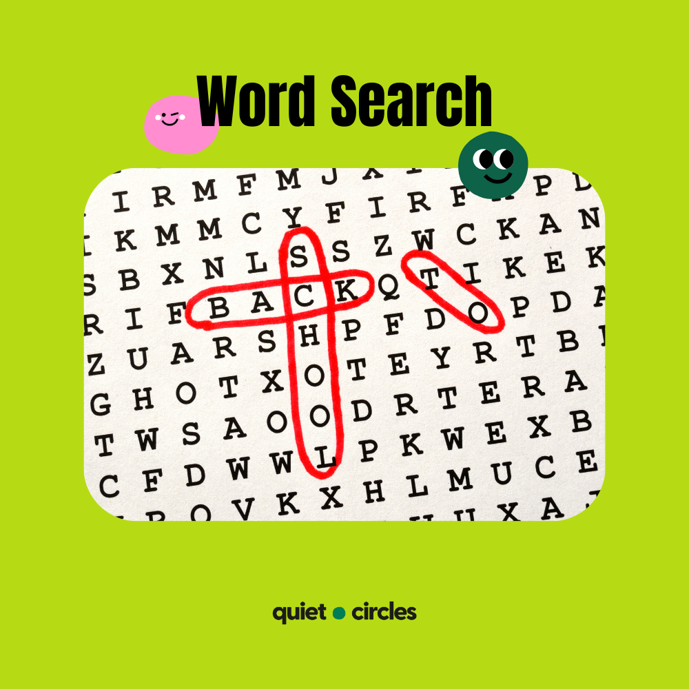 🔍 Word Search Puzzle